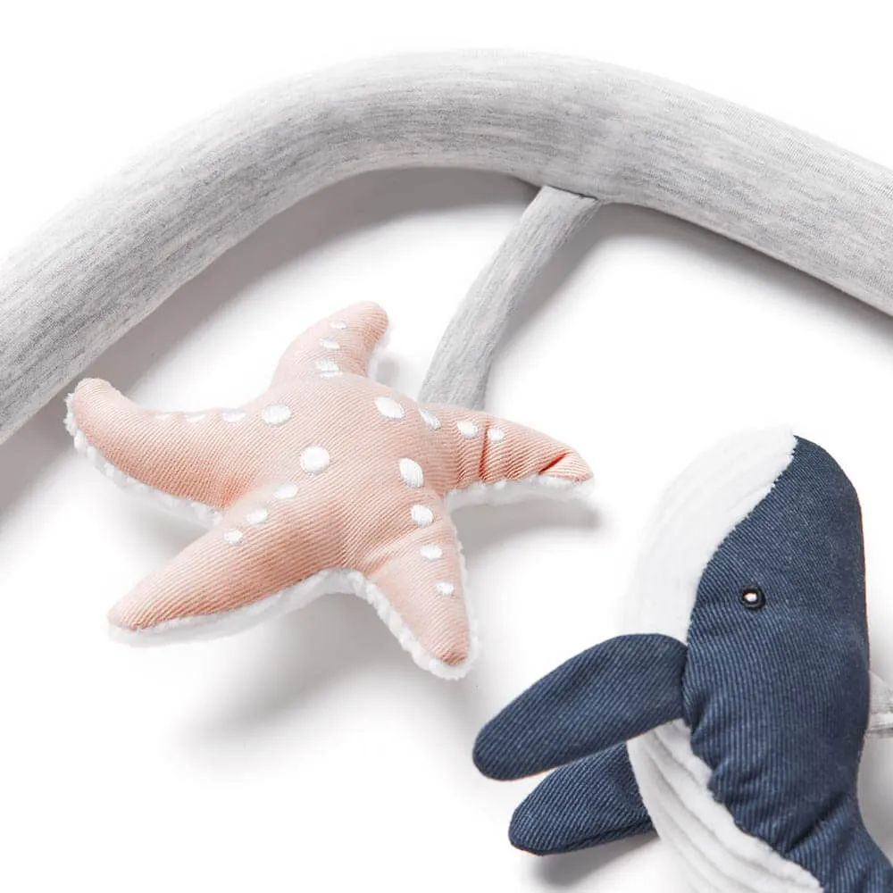 Evolve Bouncer Toy Bar - Light Grey: Ocean Wonders