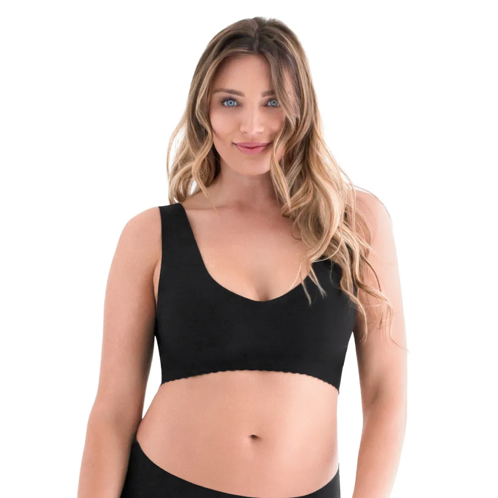 Comfy Seamless Bra (V-Neck)