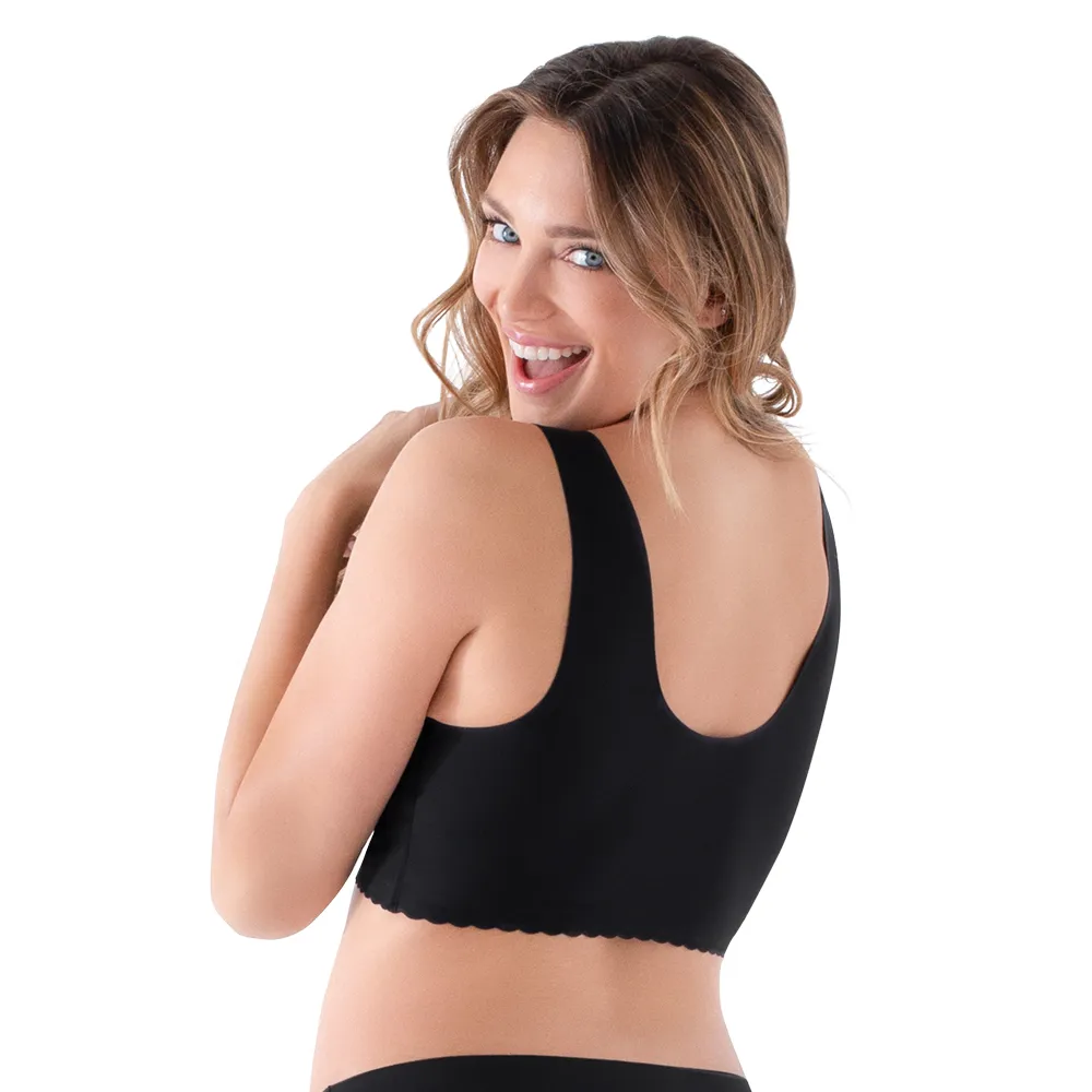 Comfy Seamless Bra (V-Neck)