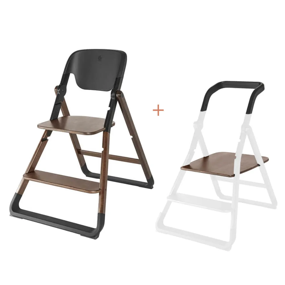 Evolve Chair and Kitchen Tower Add-on - Dark Wood