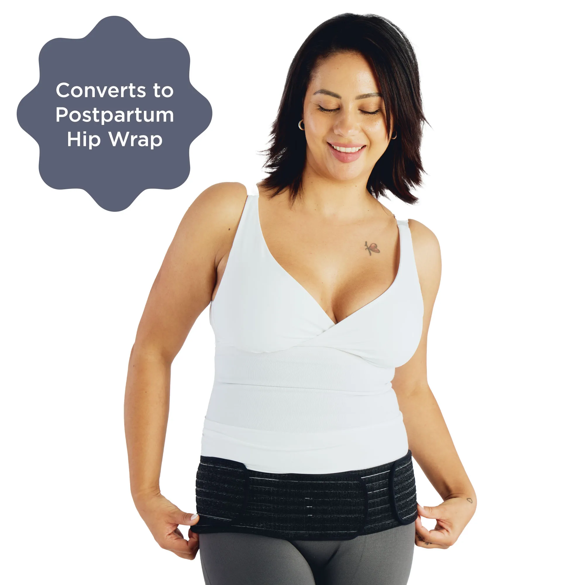 2-in-1 Hip Bandit™ A Maternity Belly Support Band & Hip Wrap