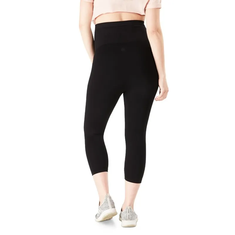 Maternity Capri Leggings with Bump Support 4 Maternity Capri Leggings with Bump Support