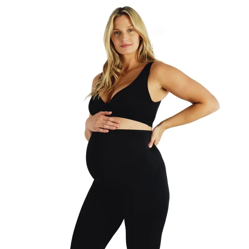Maternity Leggings with Bump Support