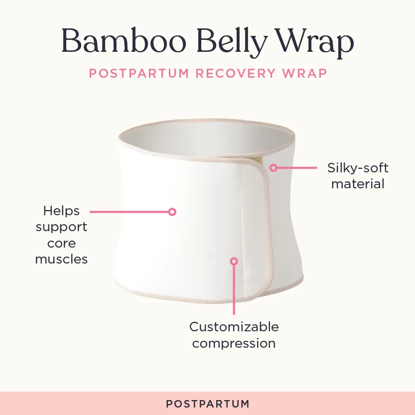 Viscose from Bamboo Belly Wrap - Soft for C-Section Recovery